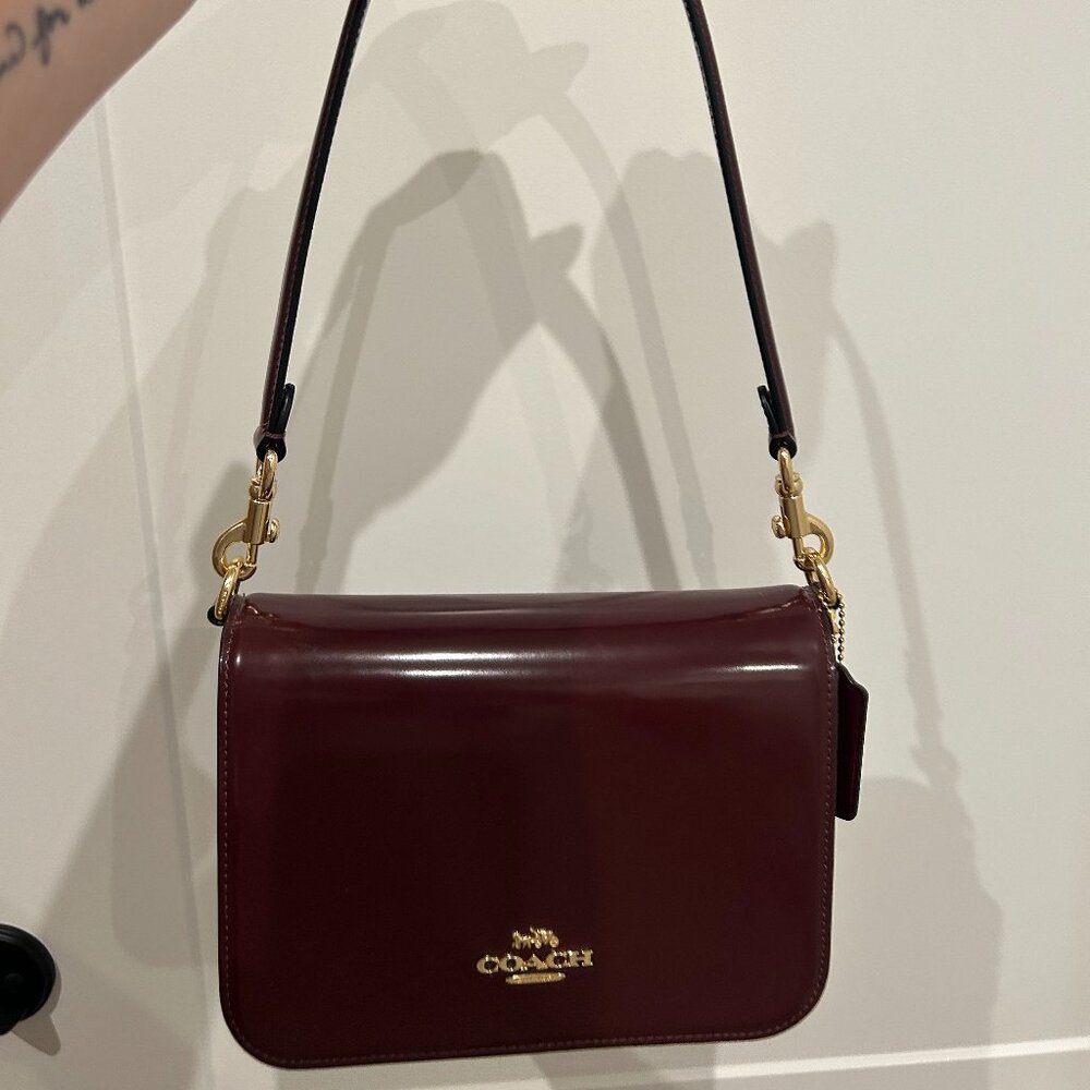 Coach Quinn Shoulder Bag - Merlot